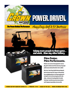 Golf and EV batteries